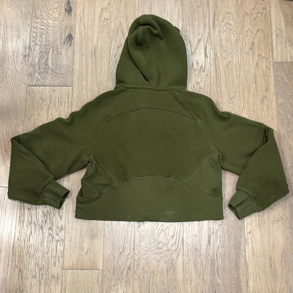 Lululemon Scuba Oversized Full-Zip Hoodie Ether Green Size XS/S - Picture 13 of 16